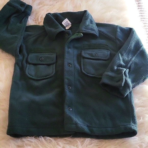 BABY GAP Toddler boy fleece button-up jacket size 4 - Picture 2 of 4